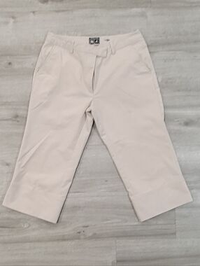 adidas Women's Cropped Pants in Light Beige